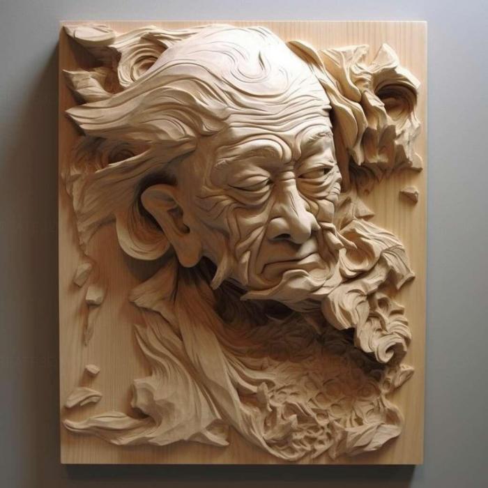 نموذج ثلاثي الأبعاد لآلة CNC 3D Art 